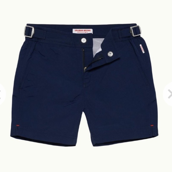 ORLEBAR BROWN**Navy Russell Swim Trunks**Size 8 $145 - Picture 2 of 8